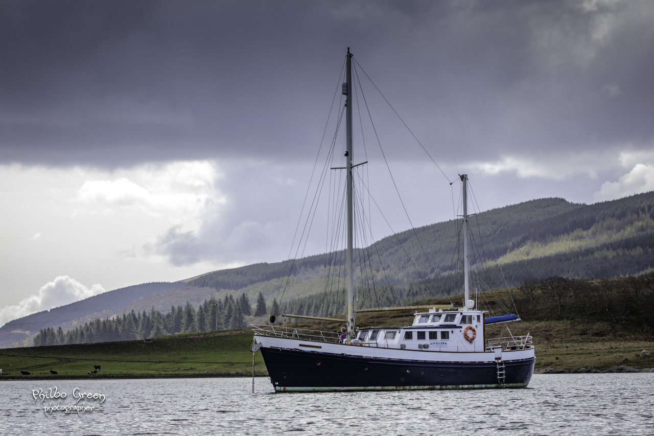 St Hilda, the ship servicing Hebridean Cruise: Wildlife & Malt Whisky